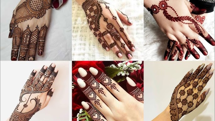 Eid Mehndi Design for Girls