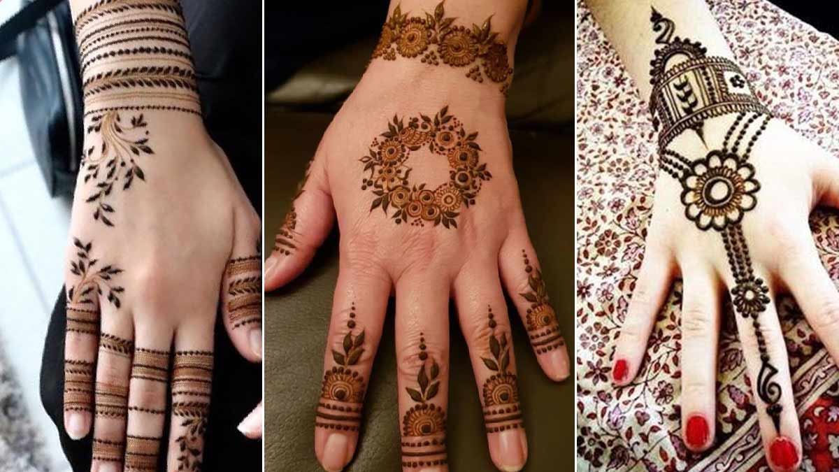 Quick 15-Minute Mehndi Design