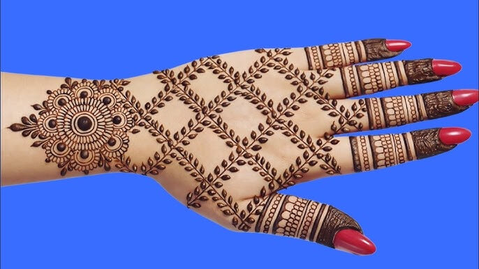Chand Raat Mehndi design easy