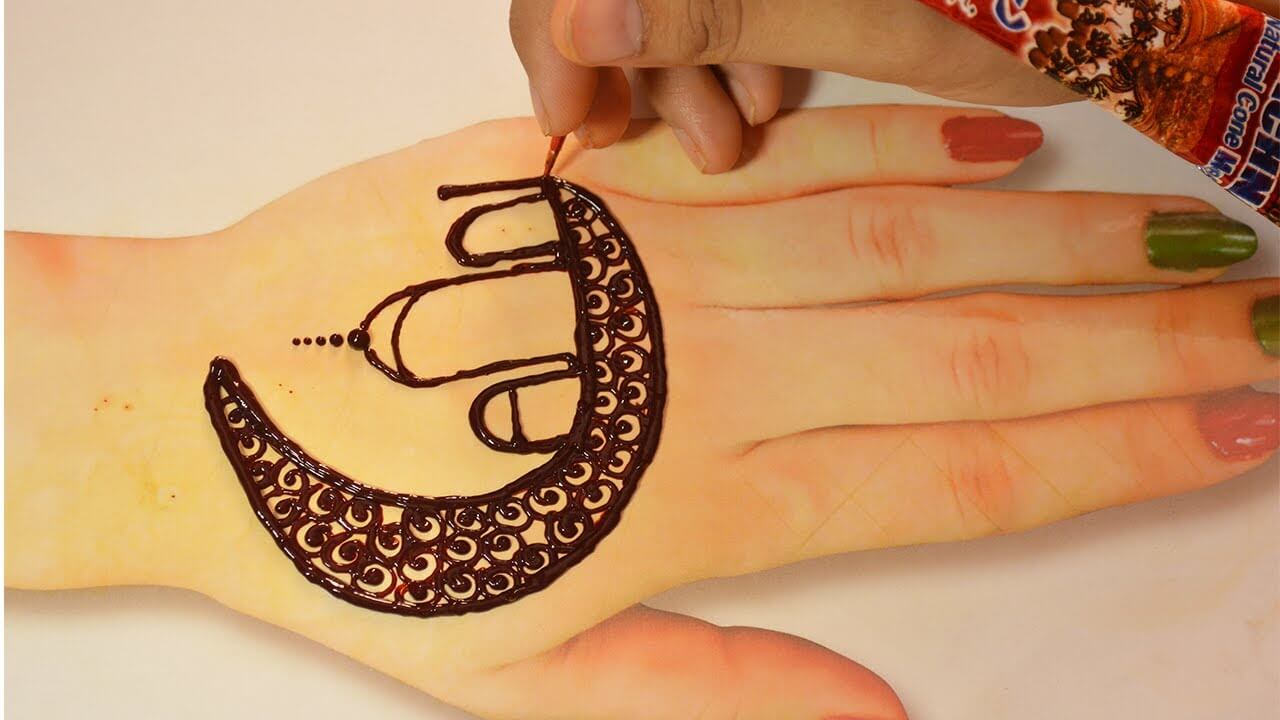 Chand Raat Mehndi design easy