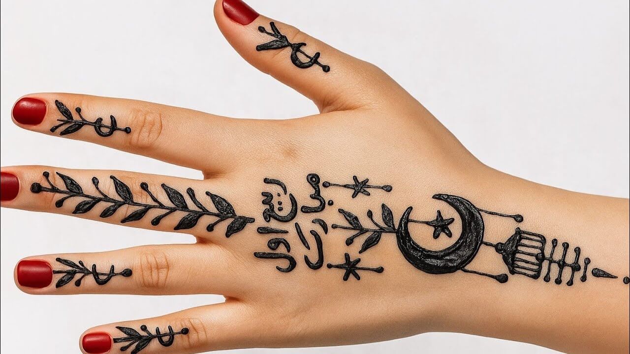 Chand Raat Mehndi design easy