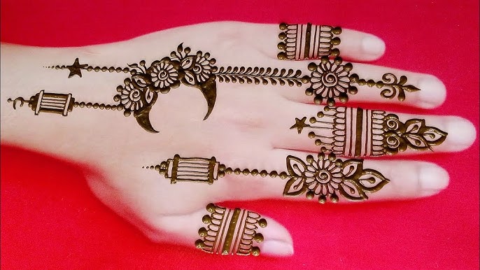 Chand Raat Mehndi design easy