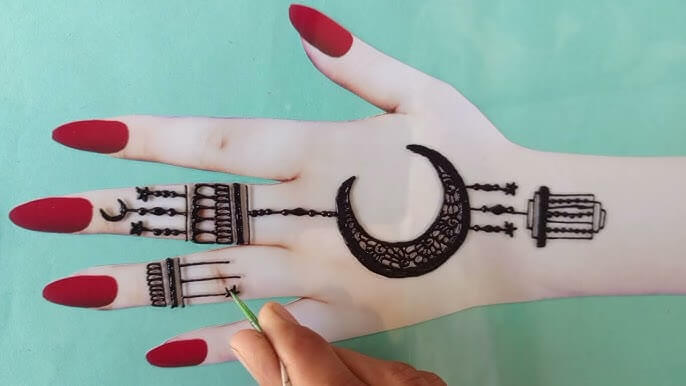 Chand Raat Mehndi design easy