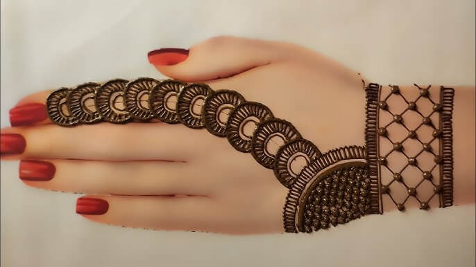 Chand Raat Mehndi design easy