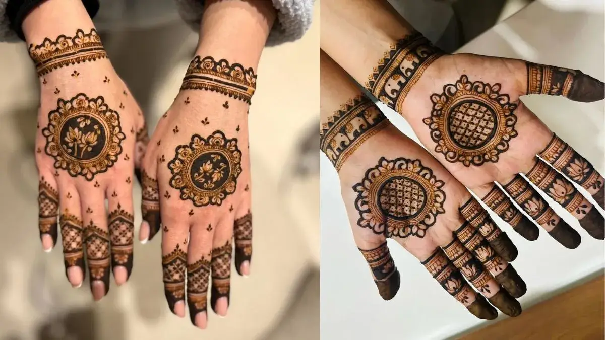 geometric Mehndi Design 2026
