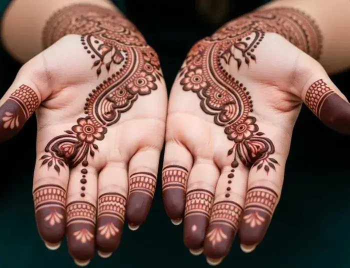 geometric Mehndi Design 2026