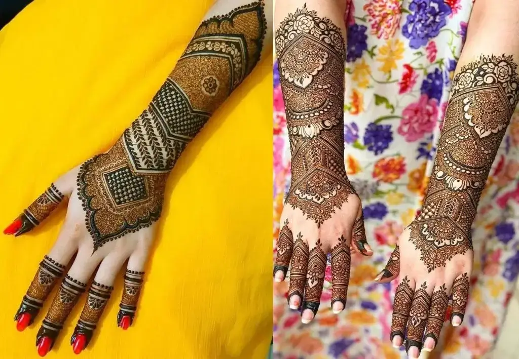 geometric Mehndi Design 2026