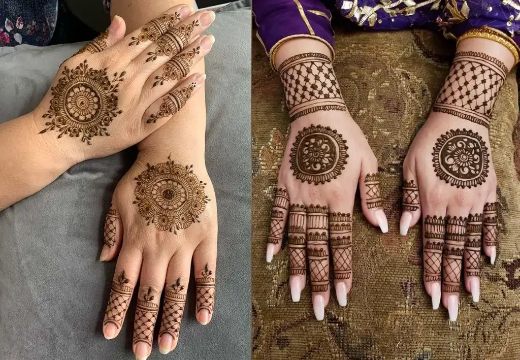 geometric Mehndi Design 2026
