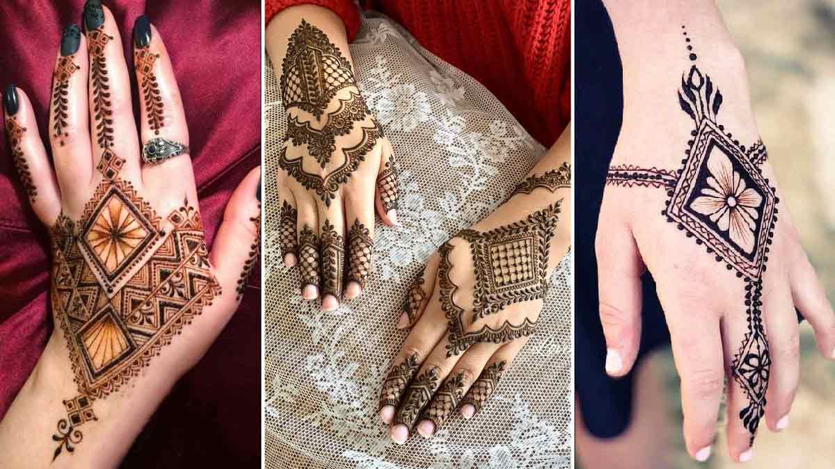 geometric Mehndi Design 2026
