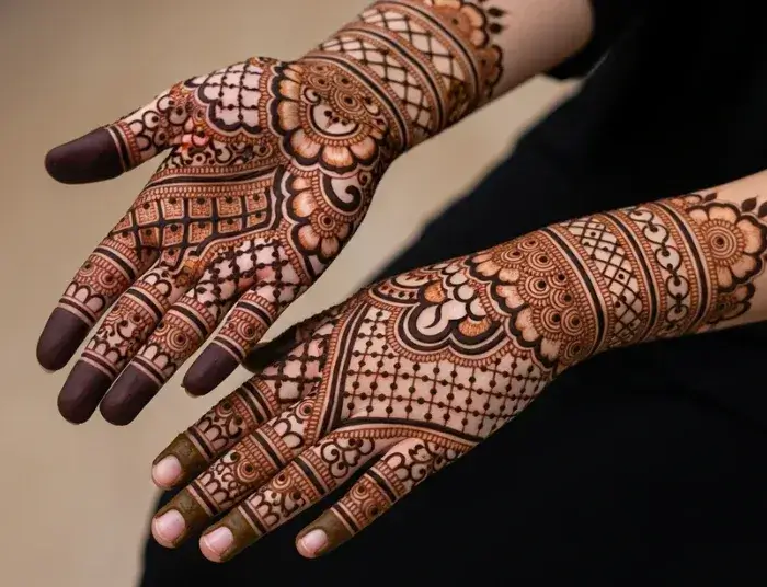 geometric Mehndi Design 2026