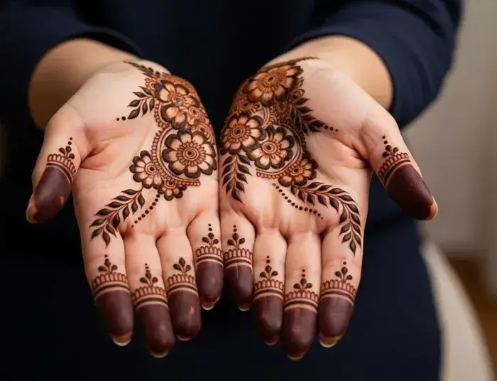 geometric Mehndi Design 2026