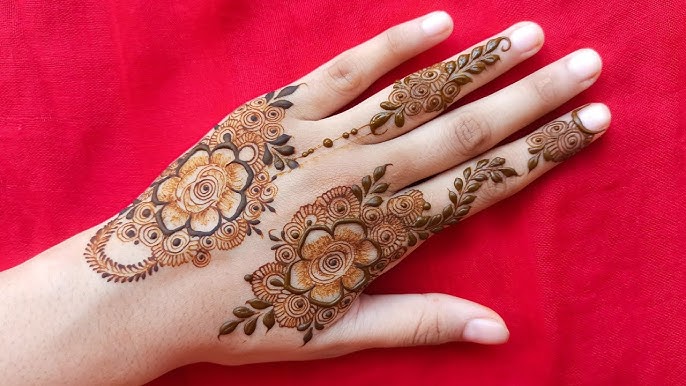 Vine Mehndi Design