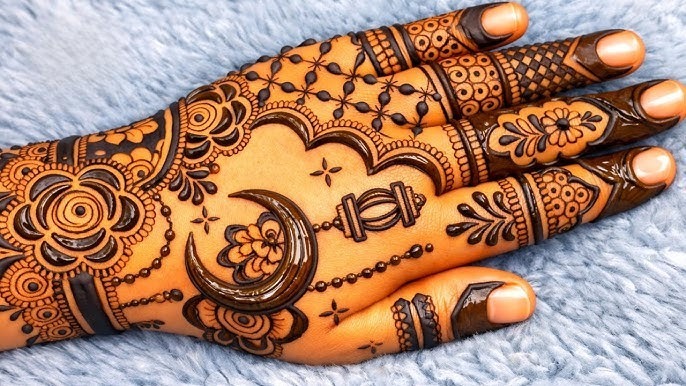 Chand Raat Mehndi Design Simple 2026