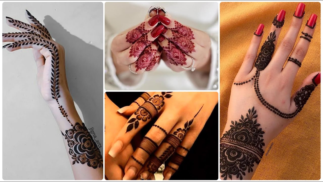 Minimal Mehndi Design