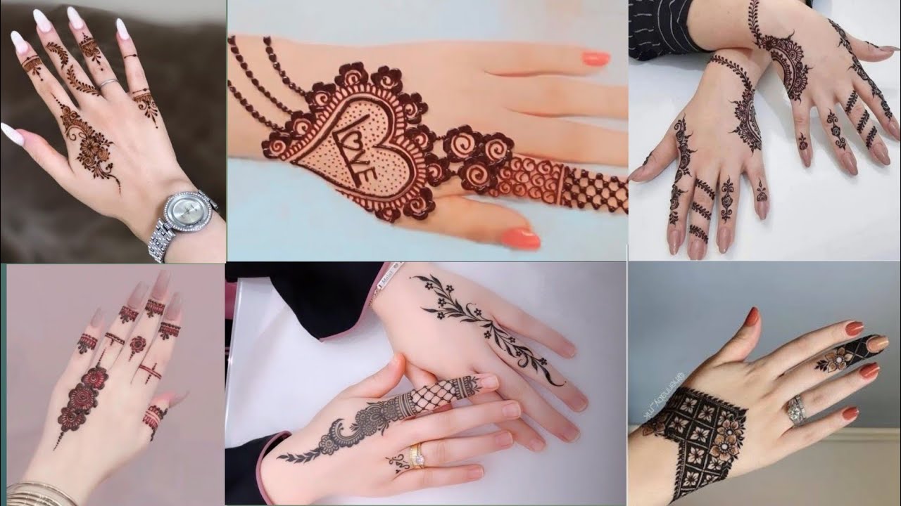 Vine Mehndi Design