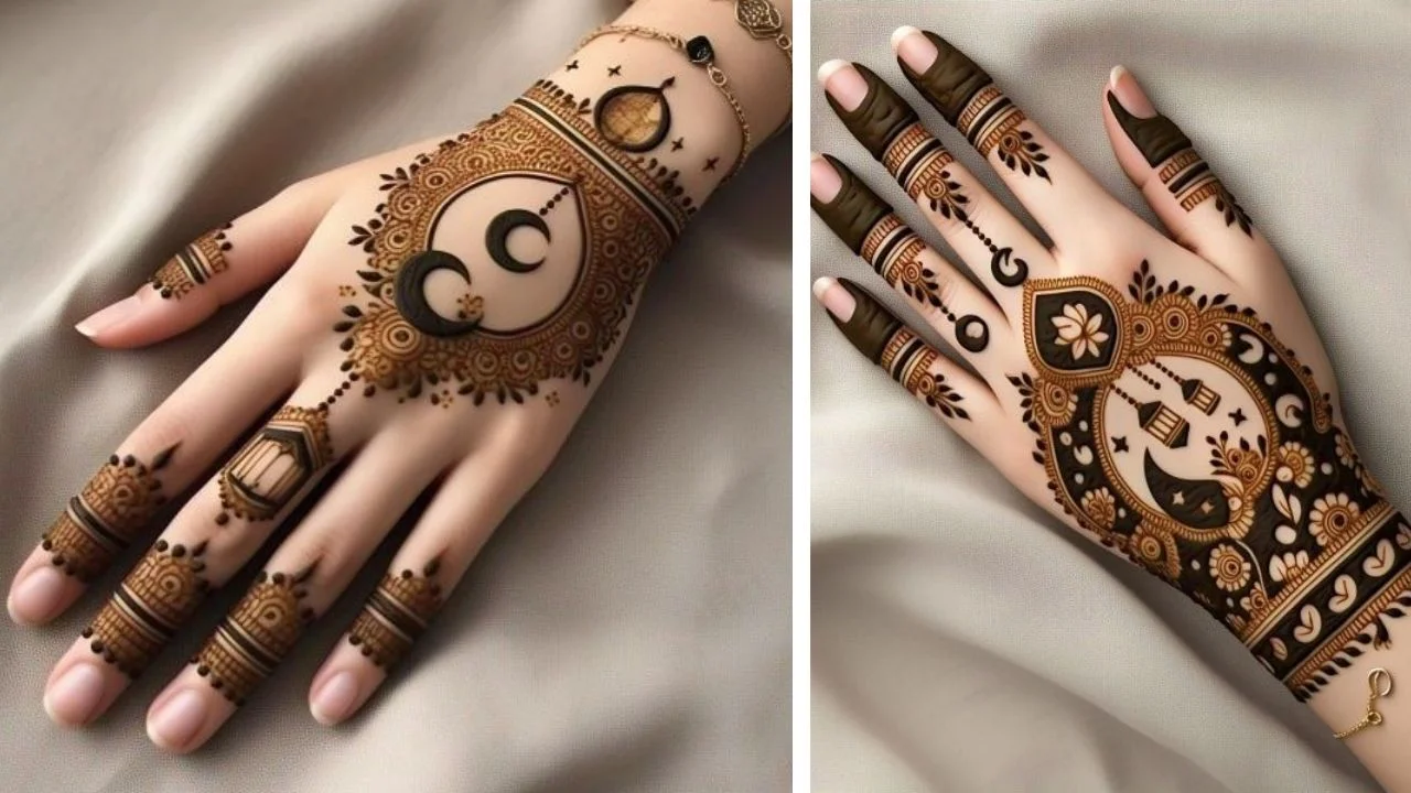 Chand Raat Mehndi Design Simple 2026