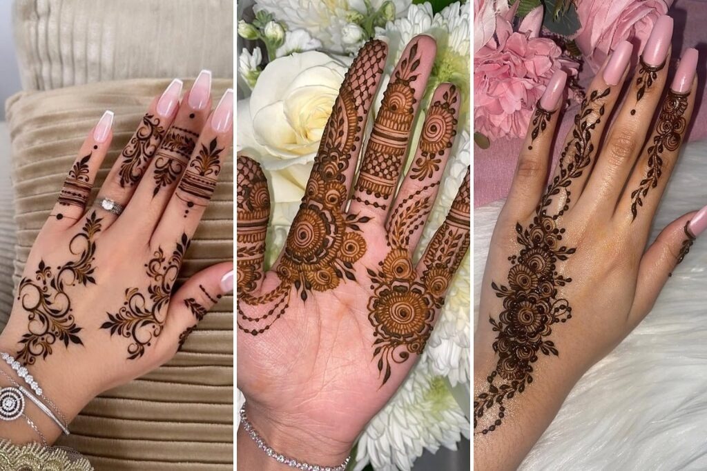 Eid Mehndi Design for Girls