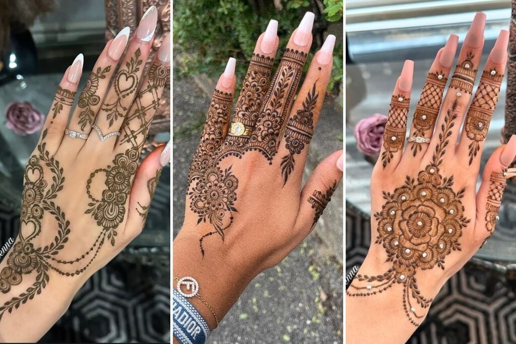 Quick 15-Minute Mehndi Design