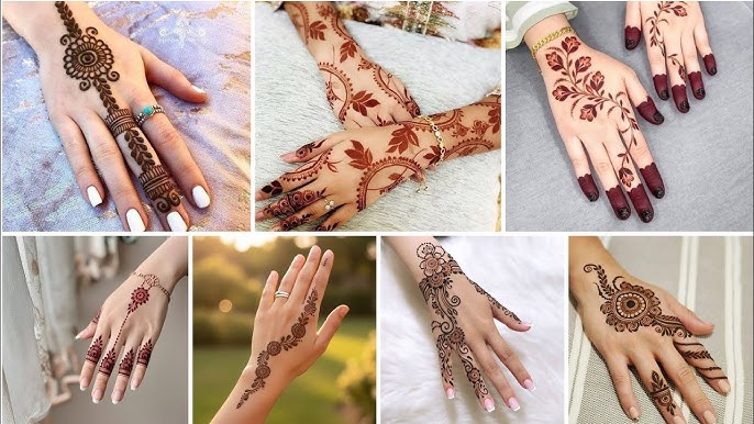 Chand Raat Mehndi Design Simple 2026
