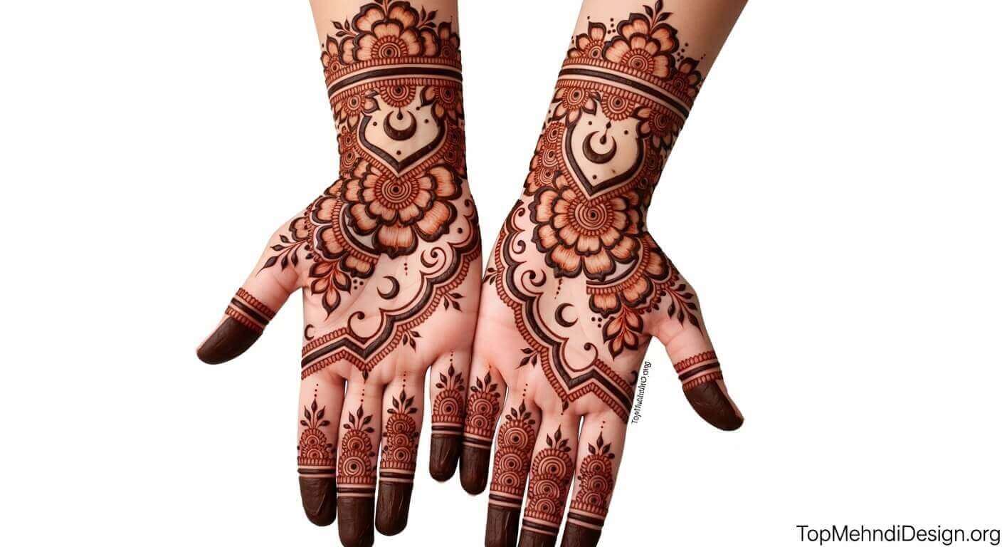 Arabic Bail Mehndi Design 2026