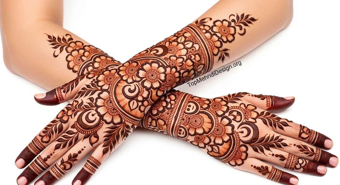 Arabic Bail Mehndi Design 2026