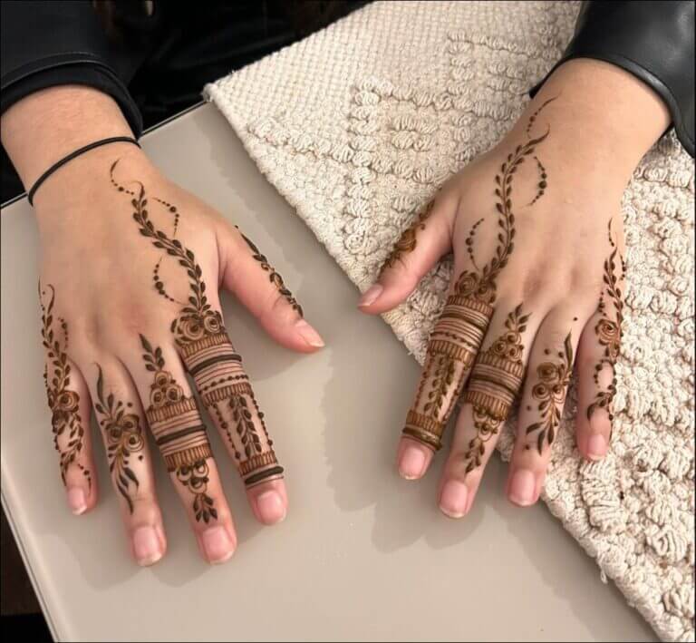 Arabic Mehndi Design for Eid ul Adha 2026