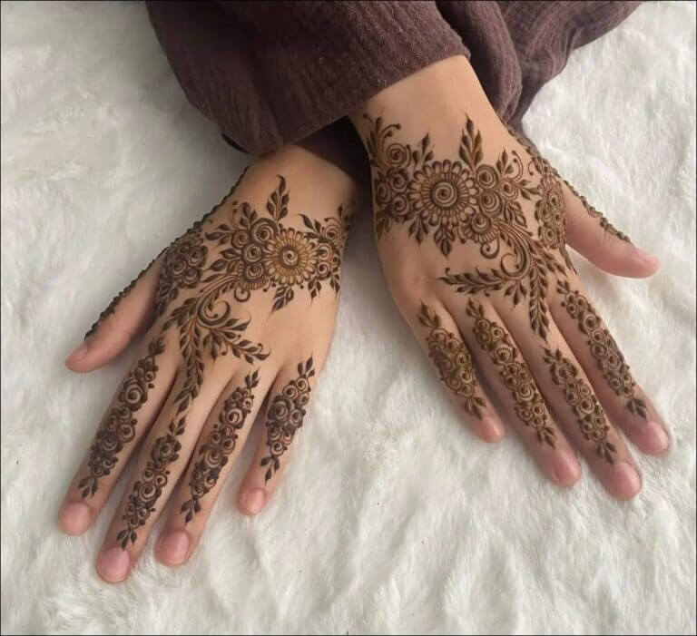 Arabic Mehndi Design for Eid ul Adha 2026