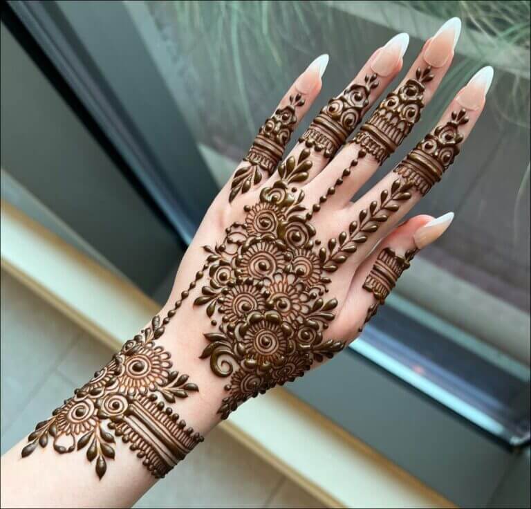 Arabic Mehndi Design for Eid ul Adha 2026