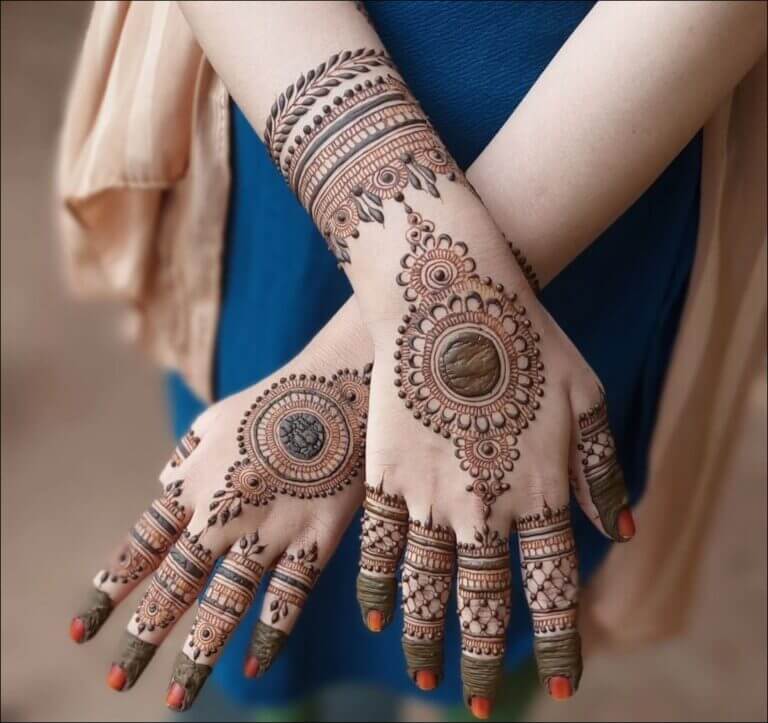 Arabic Mehndi Design for Eid ul Adha 2026