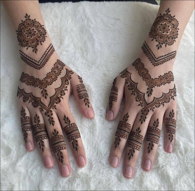 Arabic Mehndi Design for Eid ul Adha 2026