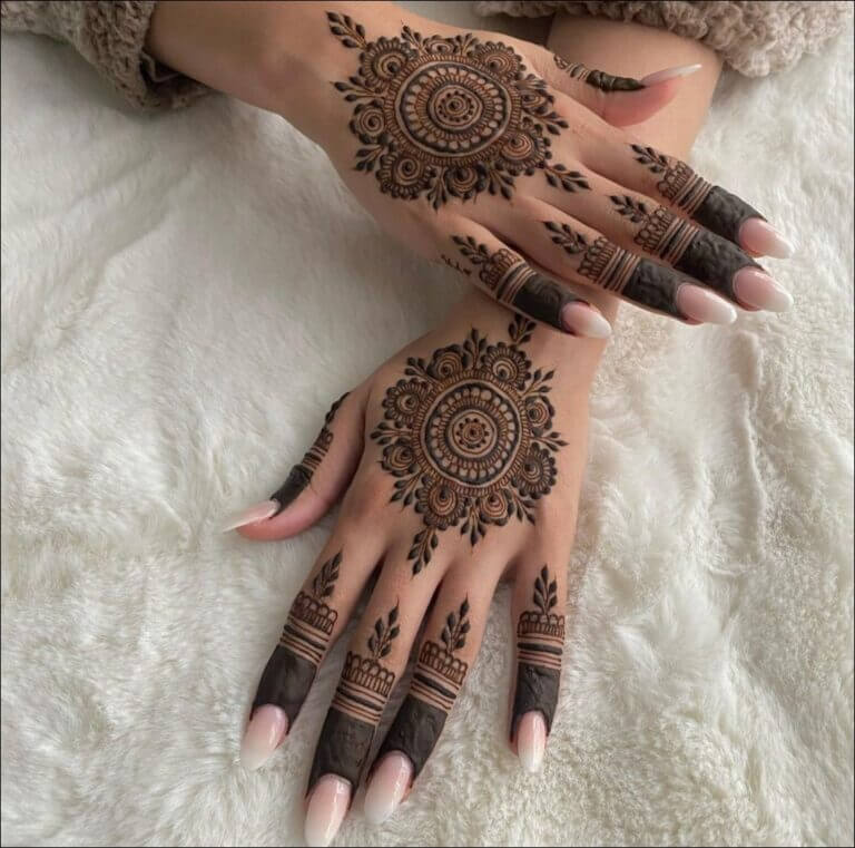 Arabic Mehndi Design for Eid ul Adha 2026