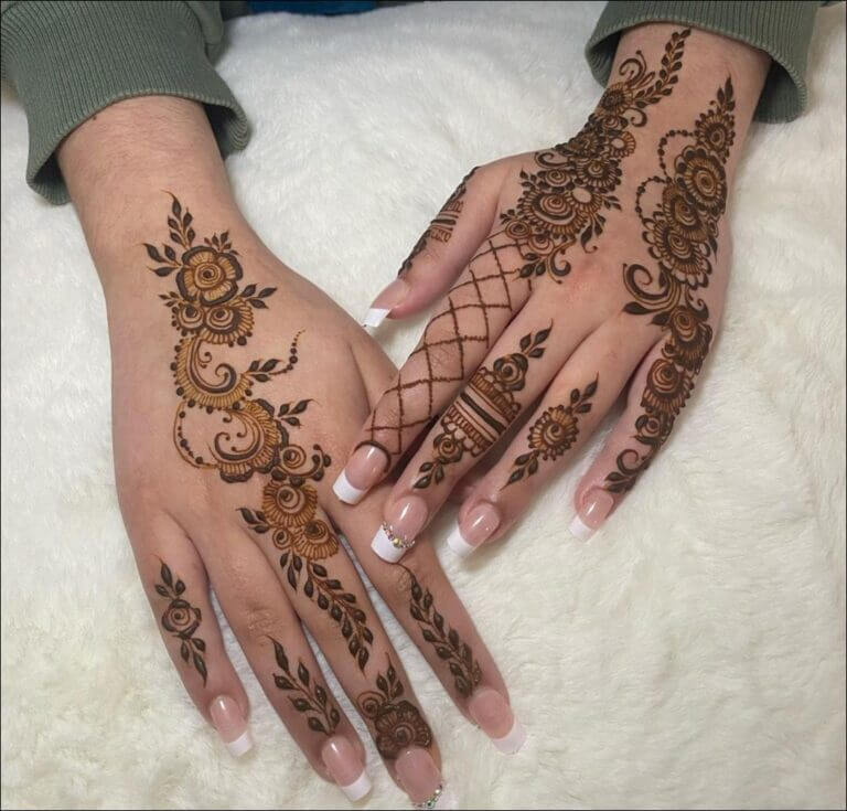 Arabic Mehndi Design for Eid ul Adha 2026