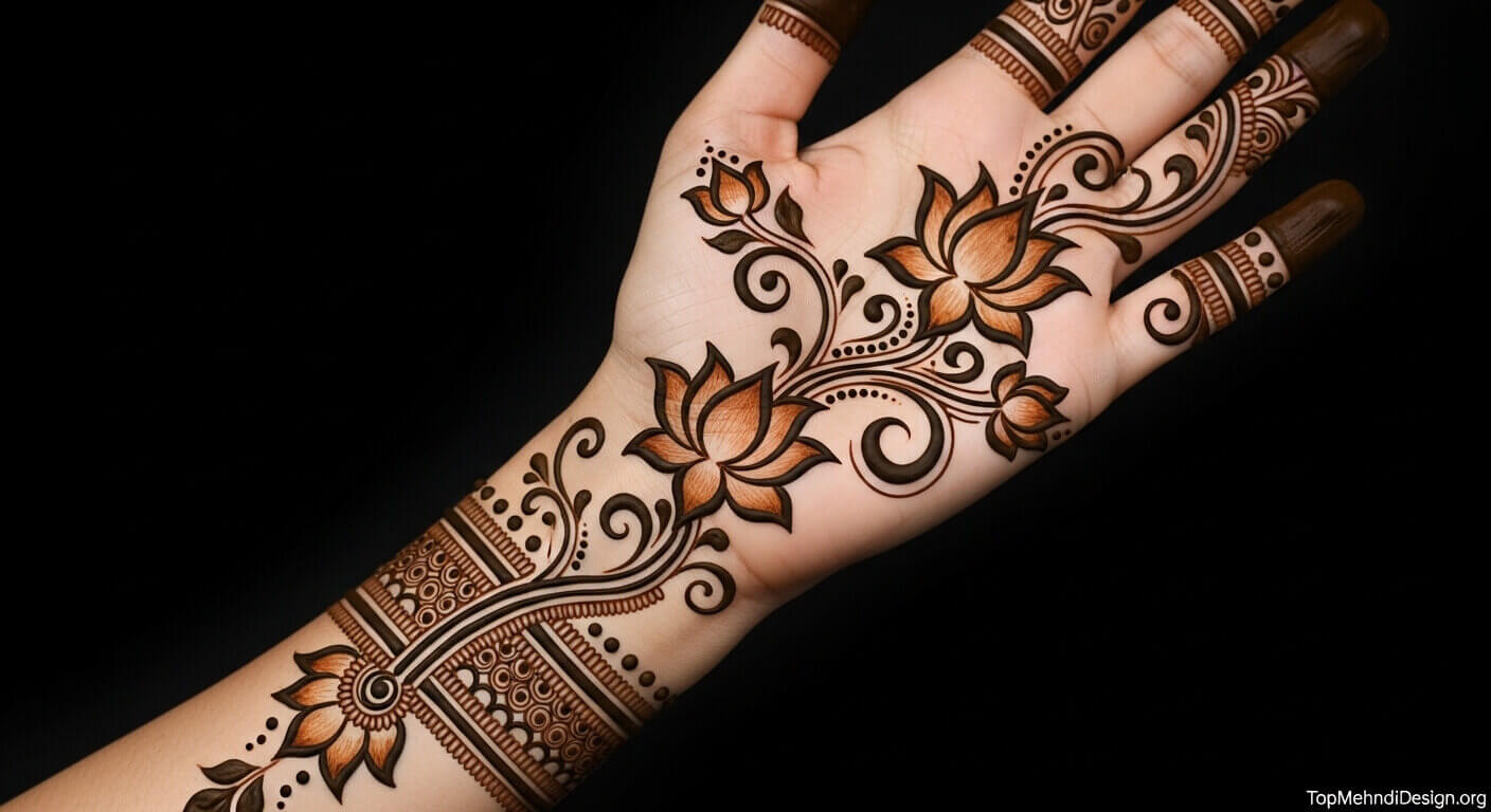 Bail Mehndi Design 2026