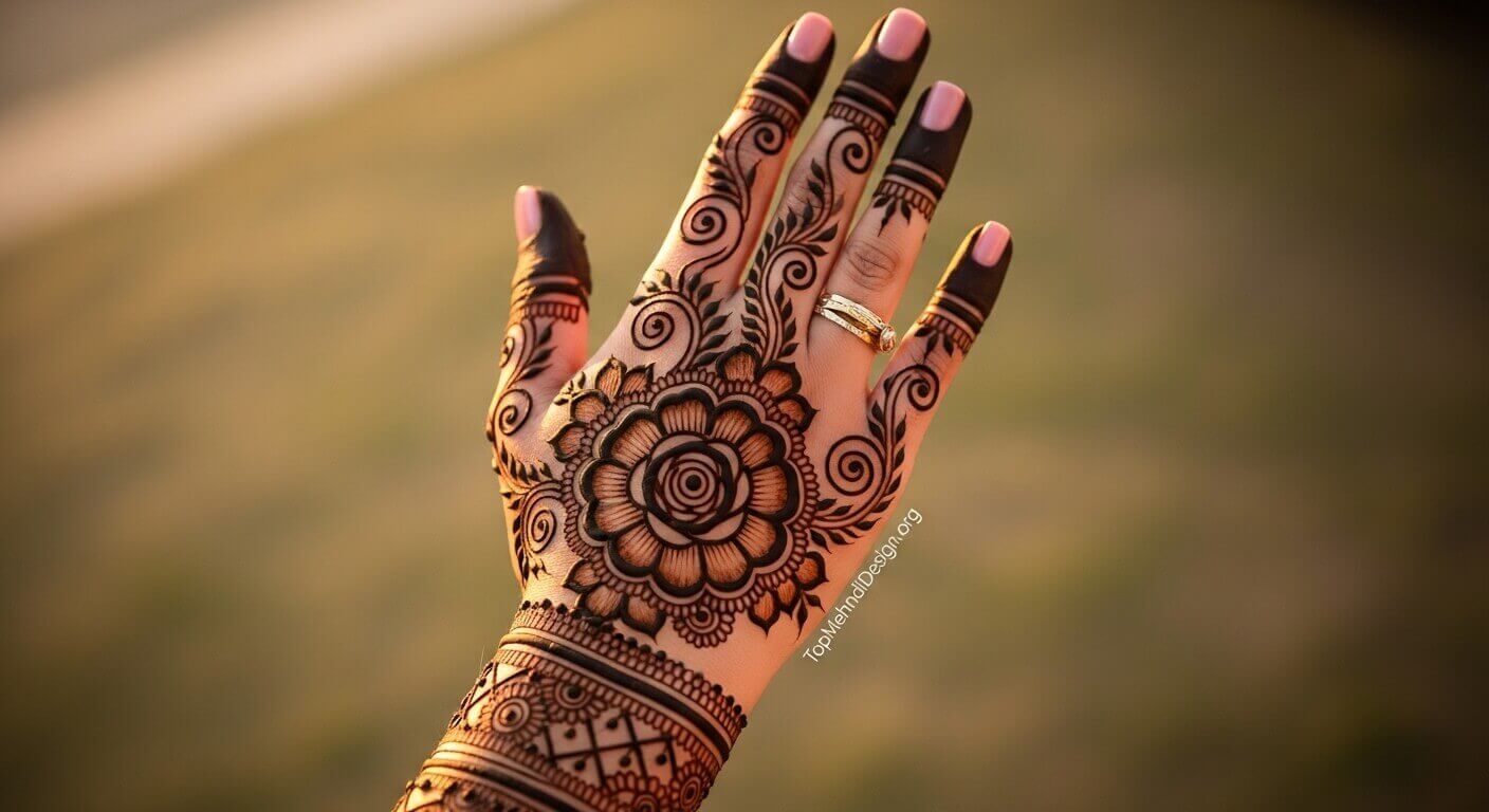 Bail Mehndi Design 2026