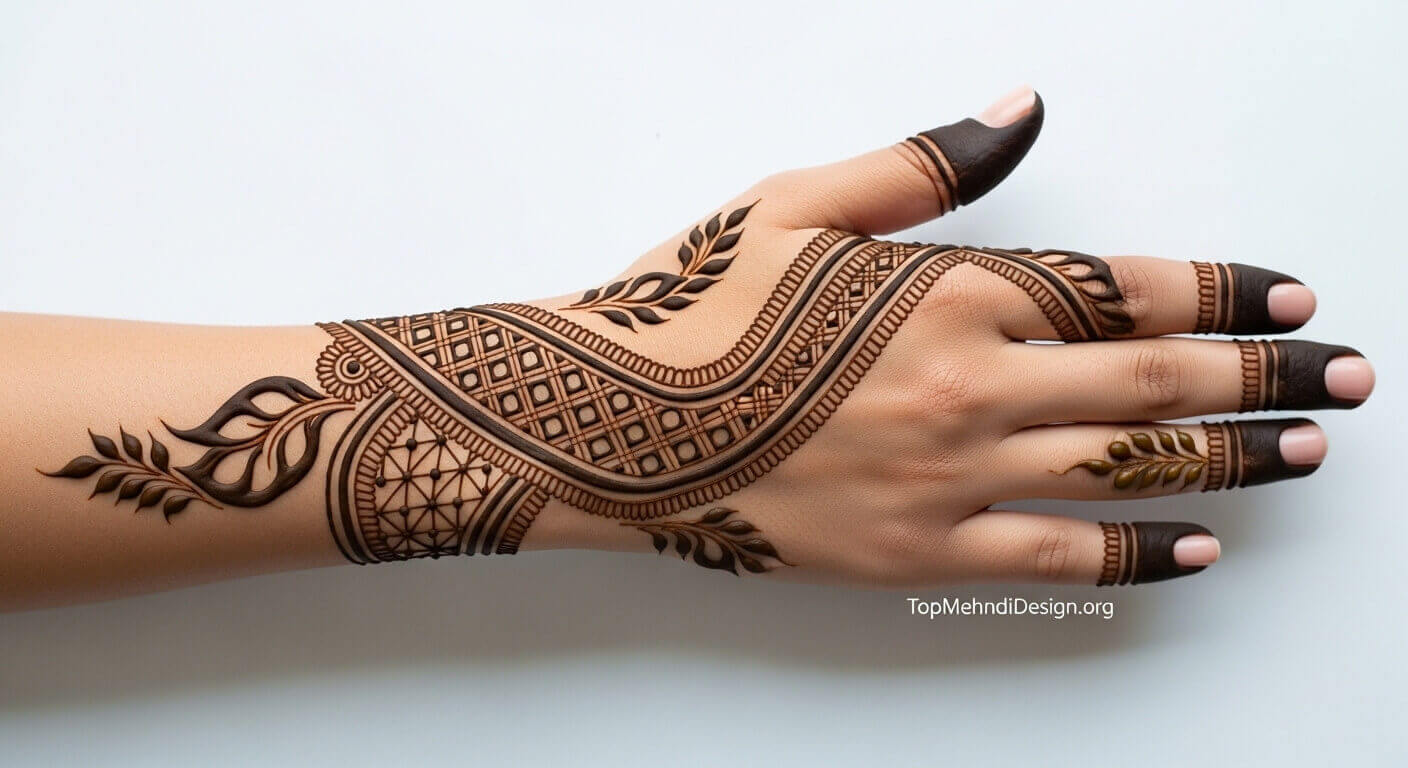 Bail Mehndi Design 2026