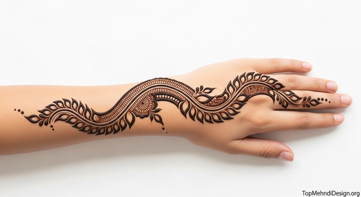 Bail Mehndi Design 2026