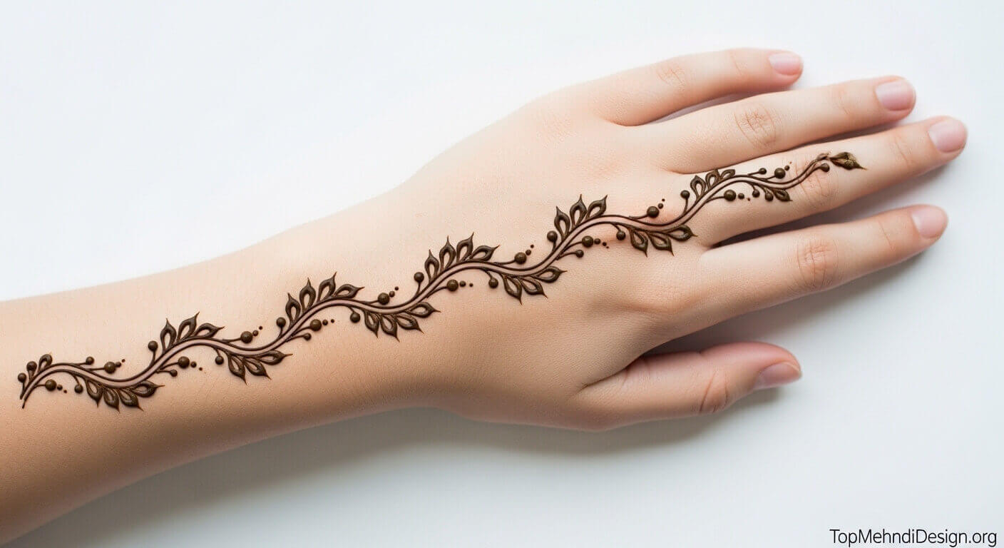 Bail Mehndi Design 2026