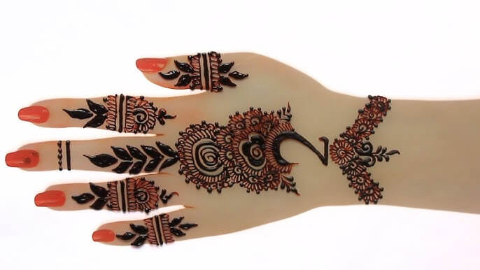 Butterfly Mehndi Design 2026