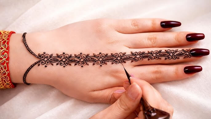 Butterfly Mehndi Design 2026