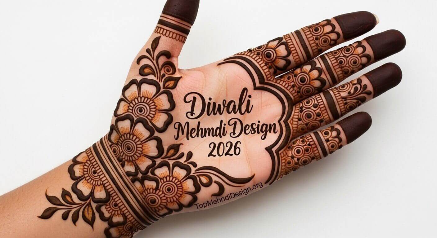 Diwali Mehndi Design 2026