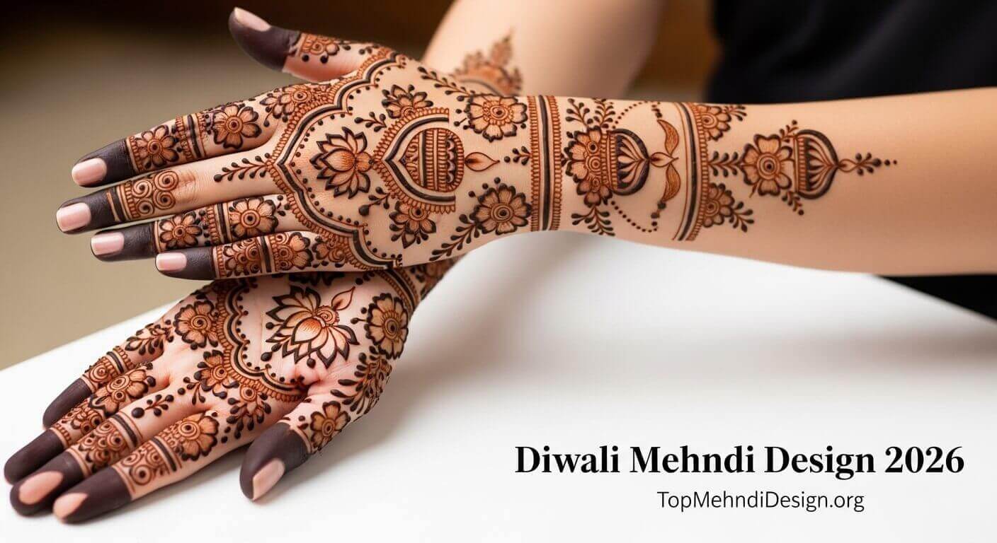 Diwali Mehndi Design 2026