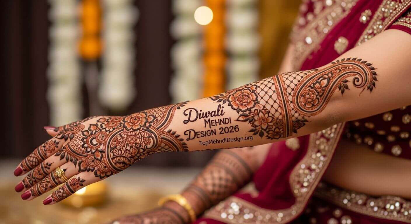 Diwali Mehndi Design 2026
