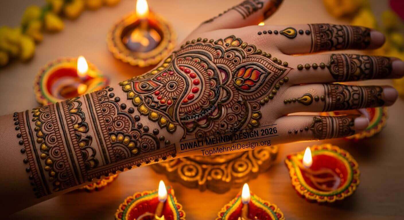 Diwali Mehndi Design 2026