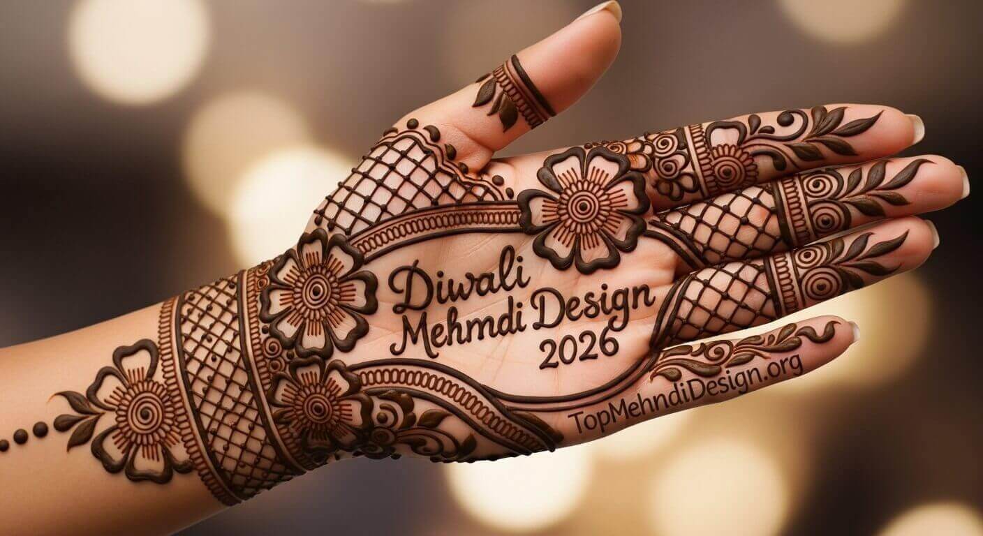 Diwali Mehndi Design 2026