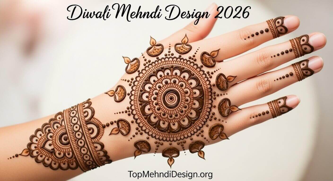 Diwali Mehndi Design 2026