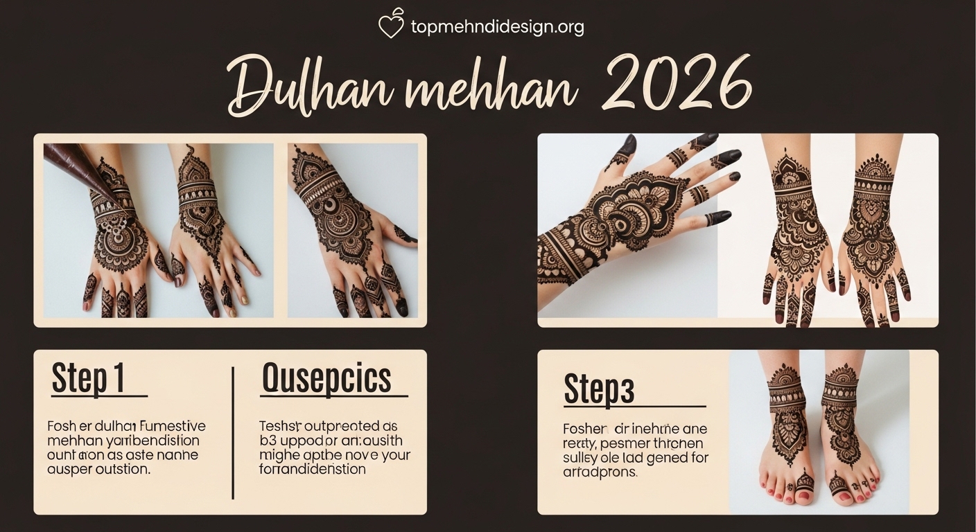 Dulhan Mehndi Design 2026