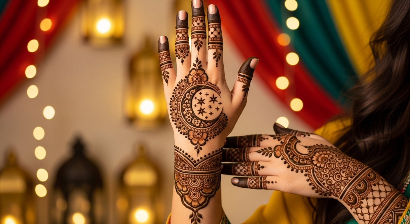Eid ul Adha Mehndi Design 2026 for Girls