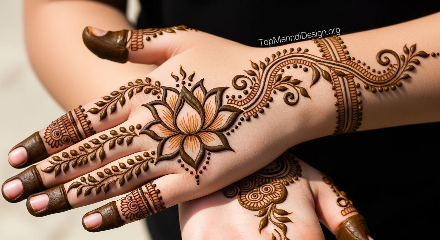 Eid ul Adha Mehndi Design 2026 for Girls