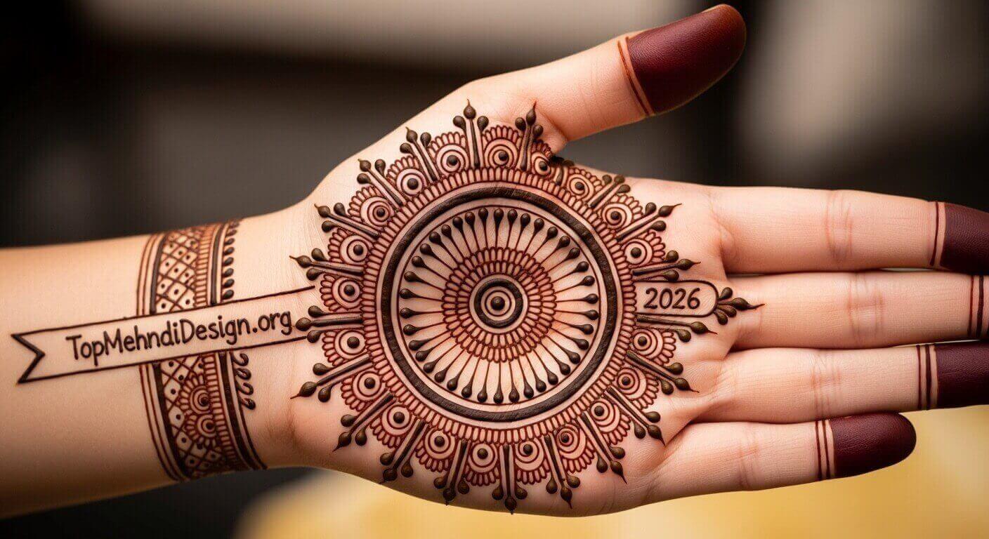 Fancy Mehndi Design 2026