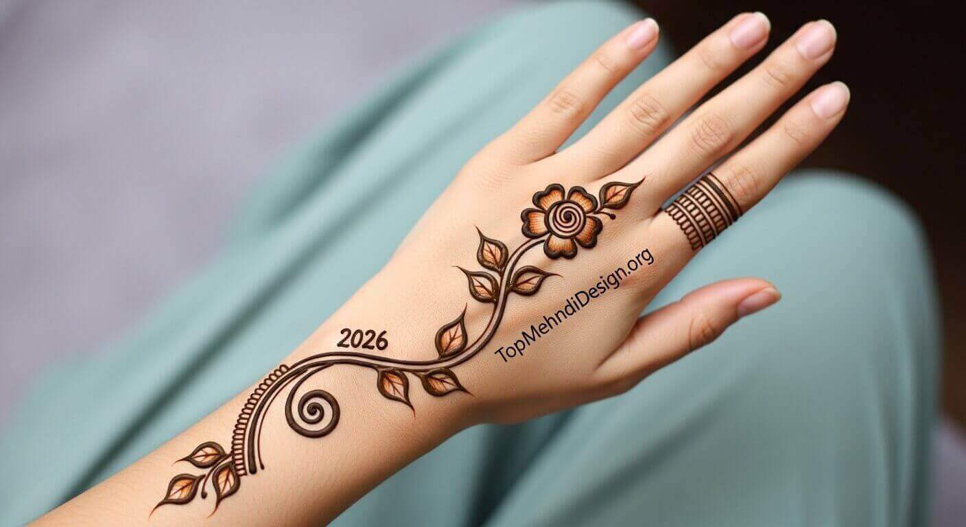 Fancy Mehndi Design 2026